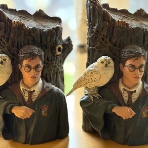 Harry Potter Bookends with Hedwig